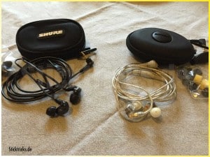 Shure In Ear Kopfhörer SE535 und SE215