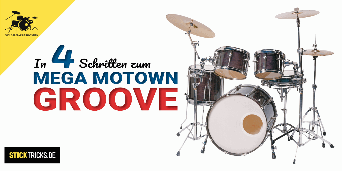 Motown Schlagzeug Groove lernen