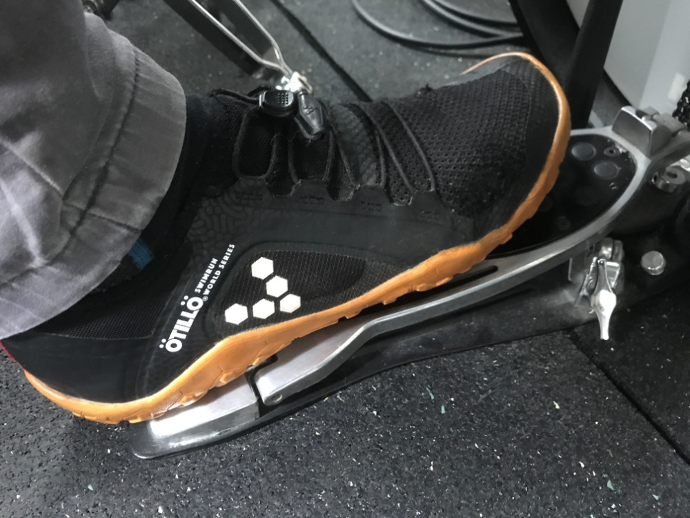 Barfußschuhe von Vivobarefoot als Schlagzeugschuhe